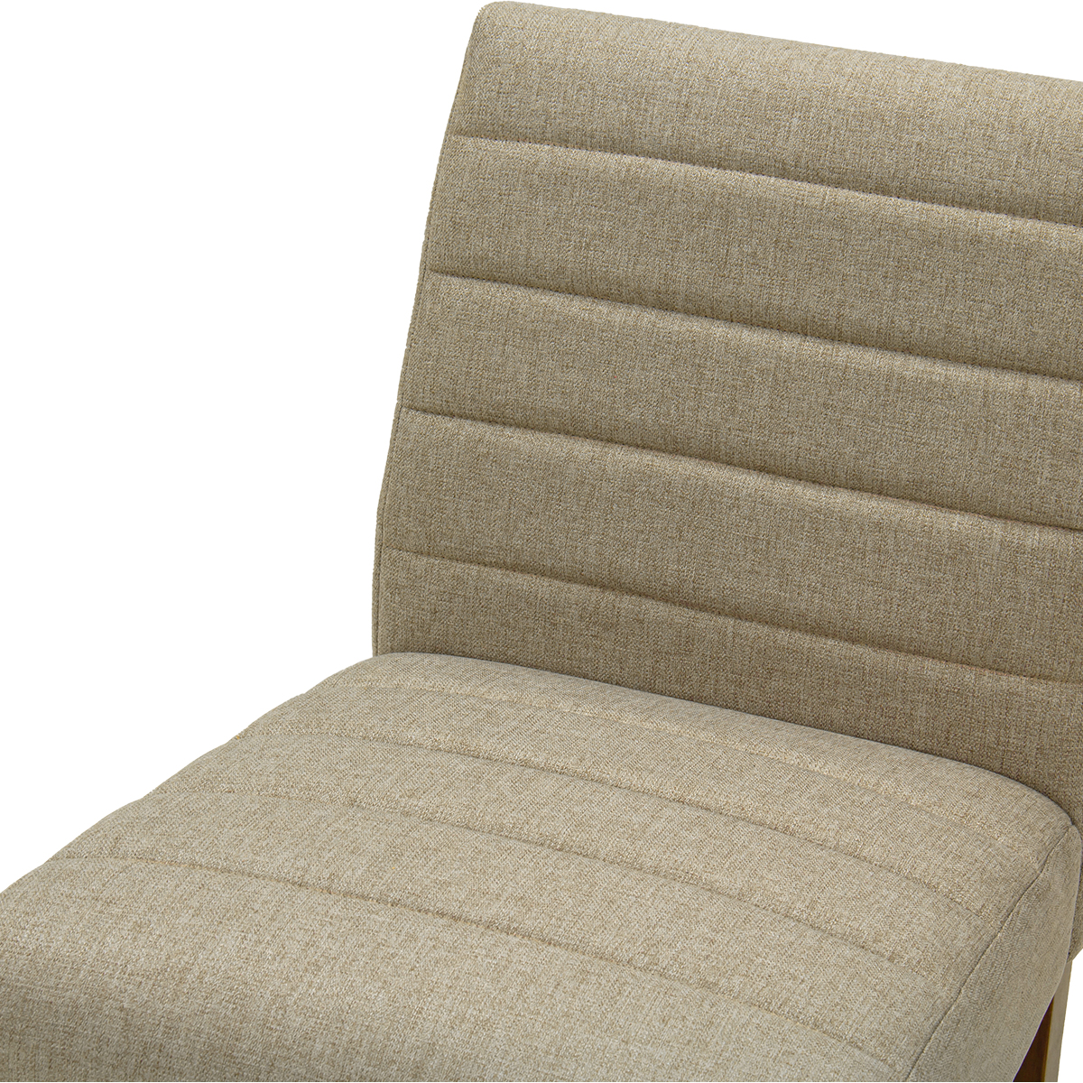 Sillon Tela Beige/nogal Cuarenta Y Dos | Sillones y Ottomanes | salas